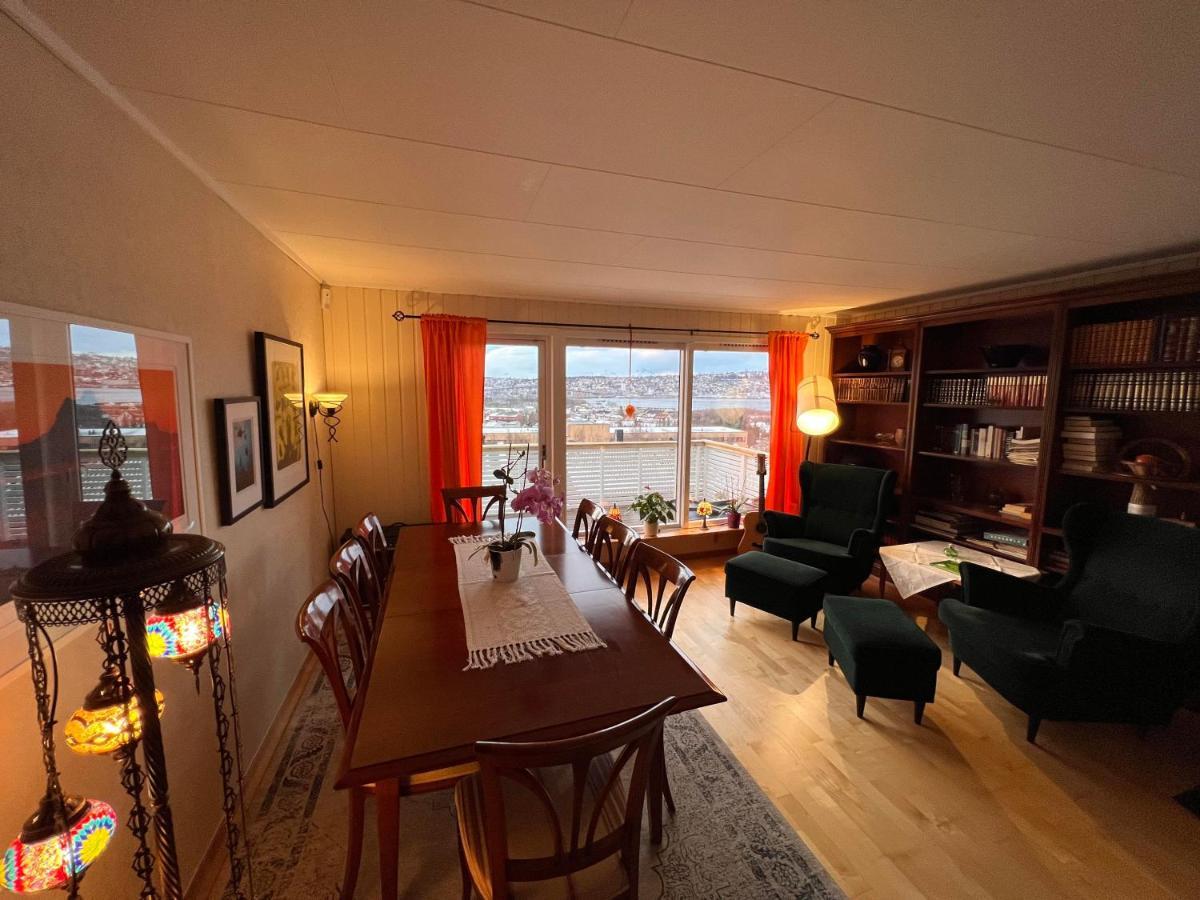 Large House With Spectacular View Villa Tromsø Exterior foto